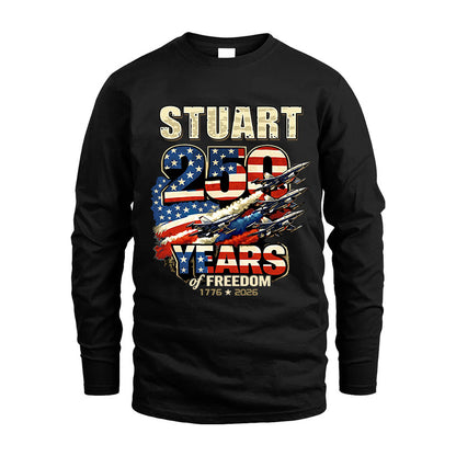 STUART 250YEARS-PROUD-250USA...250 Years Of Freedom 1776-2026