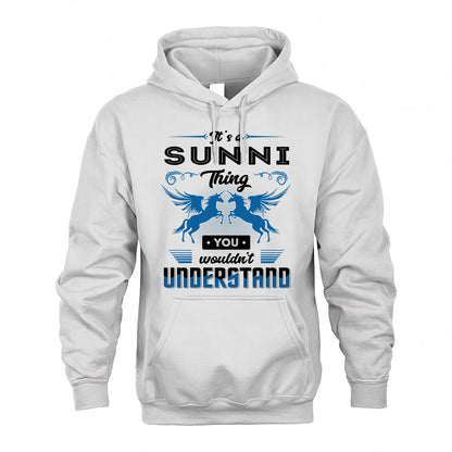 SUNNI KTT-TT38 It’s a/an NAME Thing, You Wouldn’t Understand – Personalized Name T-Shirt