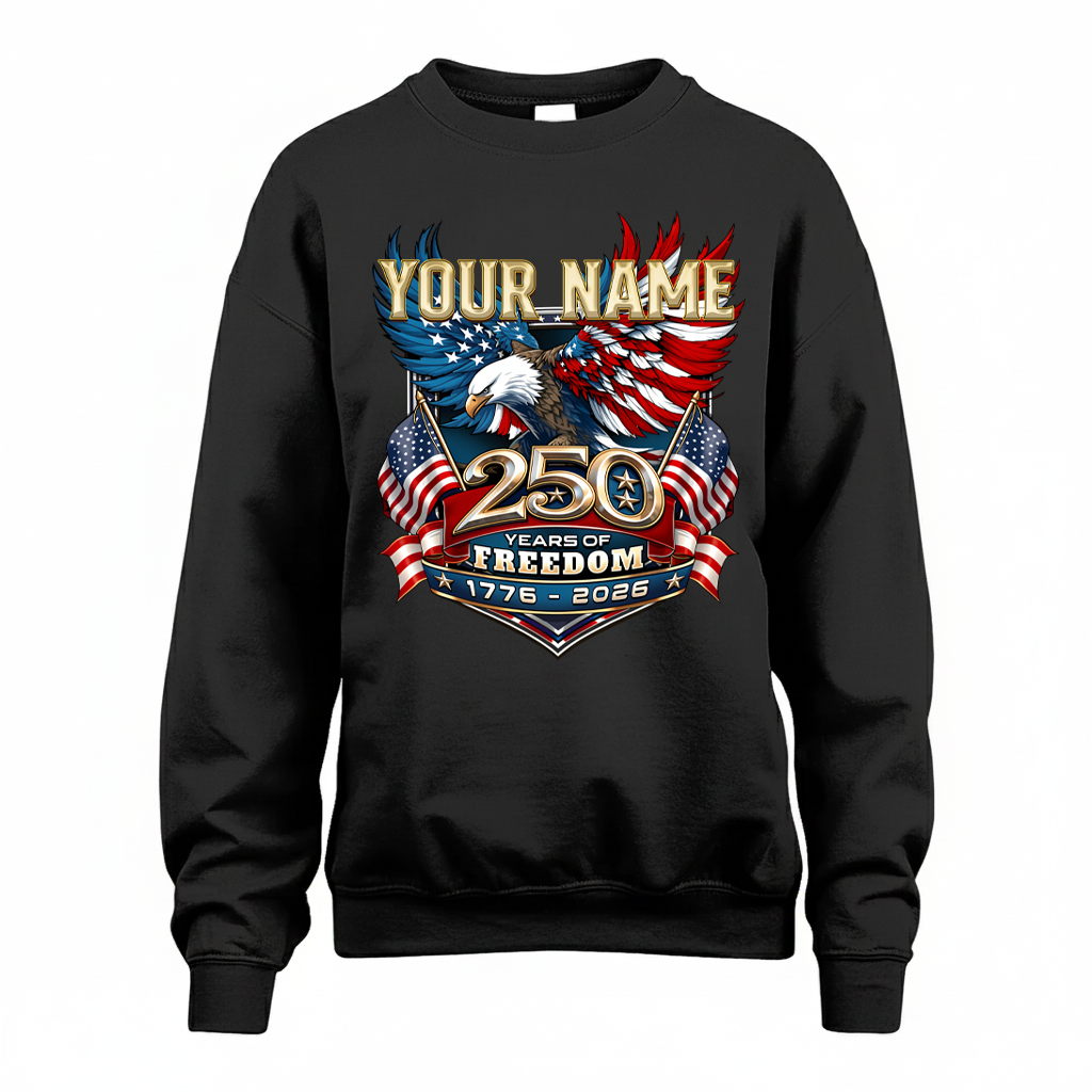 YOUR NAME ENDLESS PRIDE-250USA-KTT...250 Years Of Freedom 1776-2026