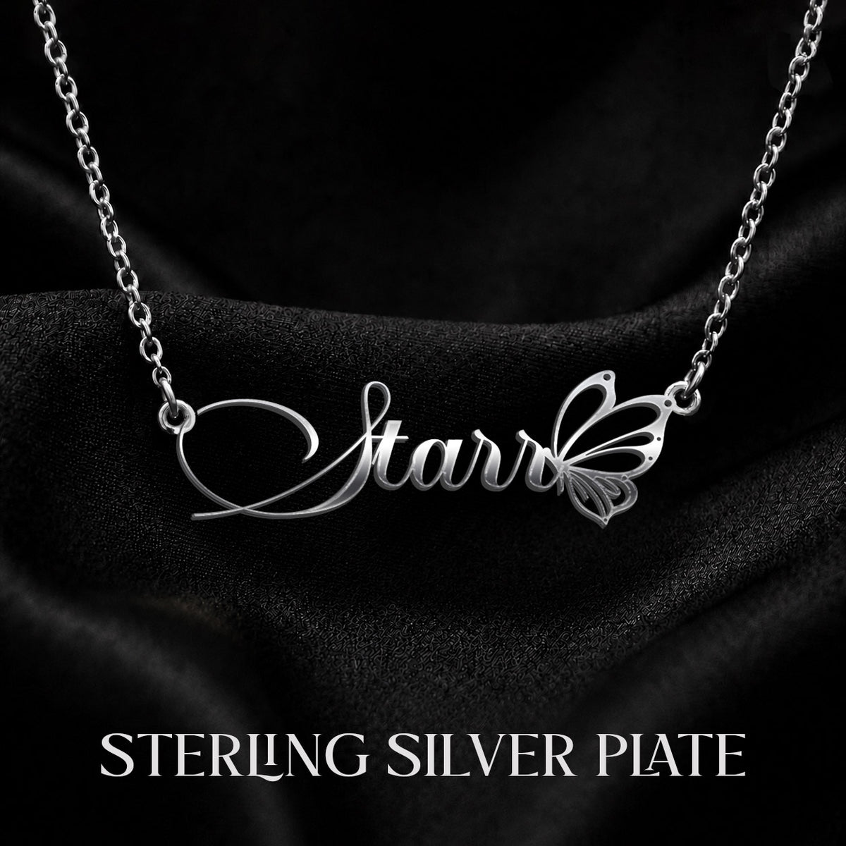 STARR T02 Custom Name Necklace, Personalized Name Necklace, Birthday Gift, Christmas Gift for Her