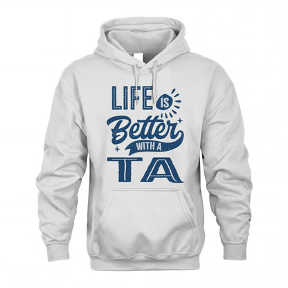 TA HH88-K2–Personalized Name Quote T-Shirt Life Is Better With Unisex Gift