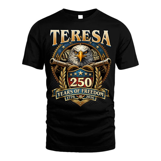 TERESA REVOLUTION-250USA-KTT...250 Years Of Freedom 1776-2026