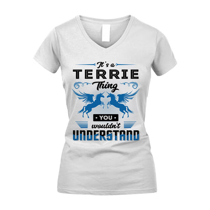 TERRIE KTT-TT38 It’s a/an NAME Thing, You Wouldn’t Understand – Personalized Name T-Shirt