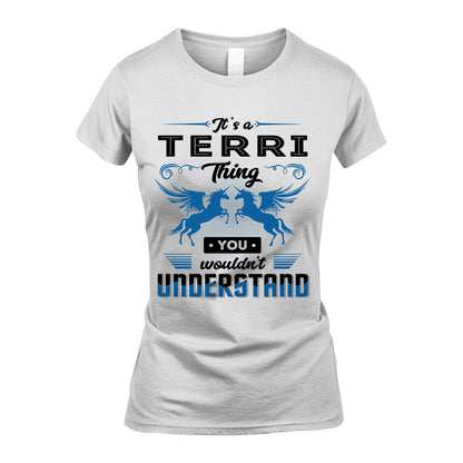 TERRI KTT-TT38 It’s a/an NAME Thing, You Wouldn’t Understand – Personalized Name T-Shirt