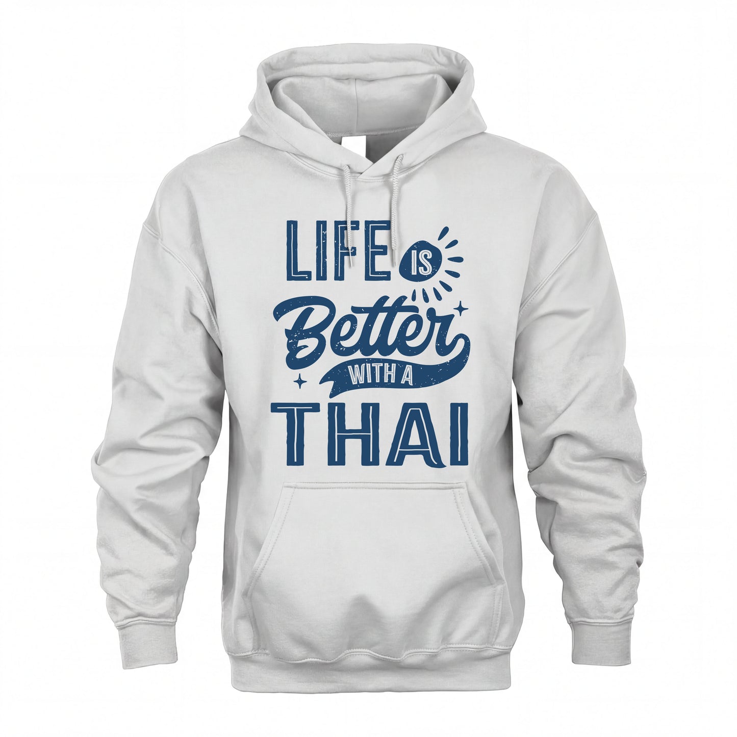 THAI HH88-K2–Personalized Name Quote T-Shirt Life Is Better With Unisex Gift