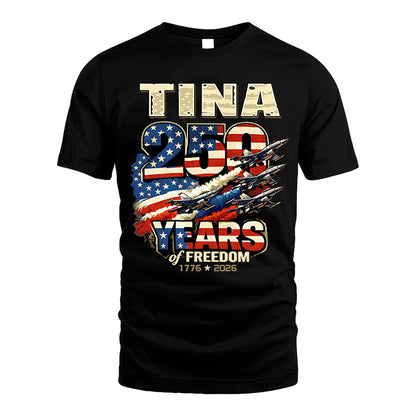 TINA 250YEARS-PROUD-250USA...250 Years Of Freedom 1776-2026