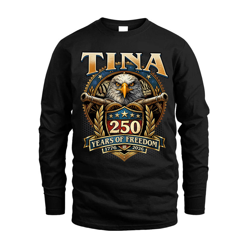 TINA REVOLUTION-250USA-KTT...250 Years Of Freedom 1776-2026