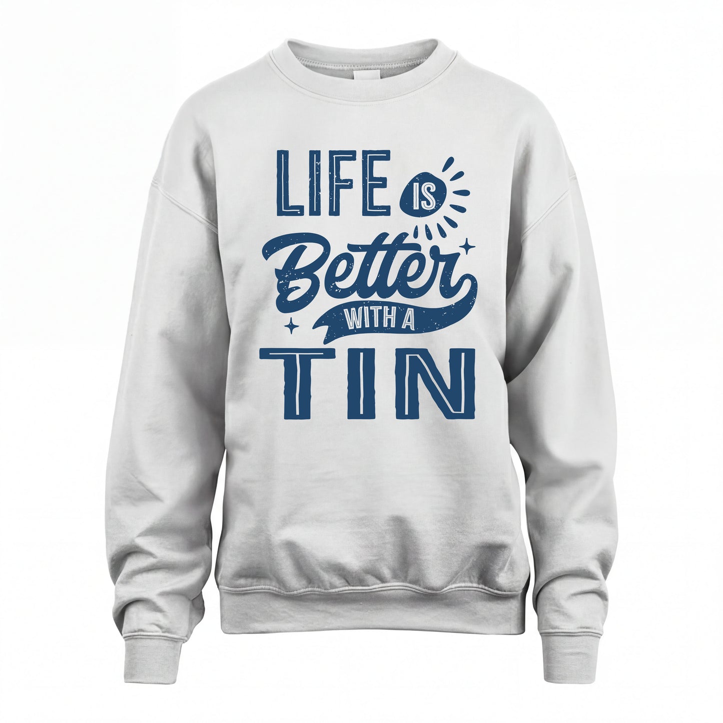 TIN HH88-K2–Personalized Name Quote T-Shirt Life Is Better With Unisex Gift