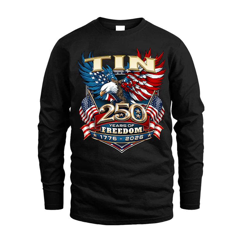 TIN ENDLESS PRIDE-250USA-KTT...250 Years Of Freedom 1776-2026