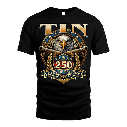 TIN REVOLUTION-250USA-KTT...250 Years Of Freedom 1776-2026