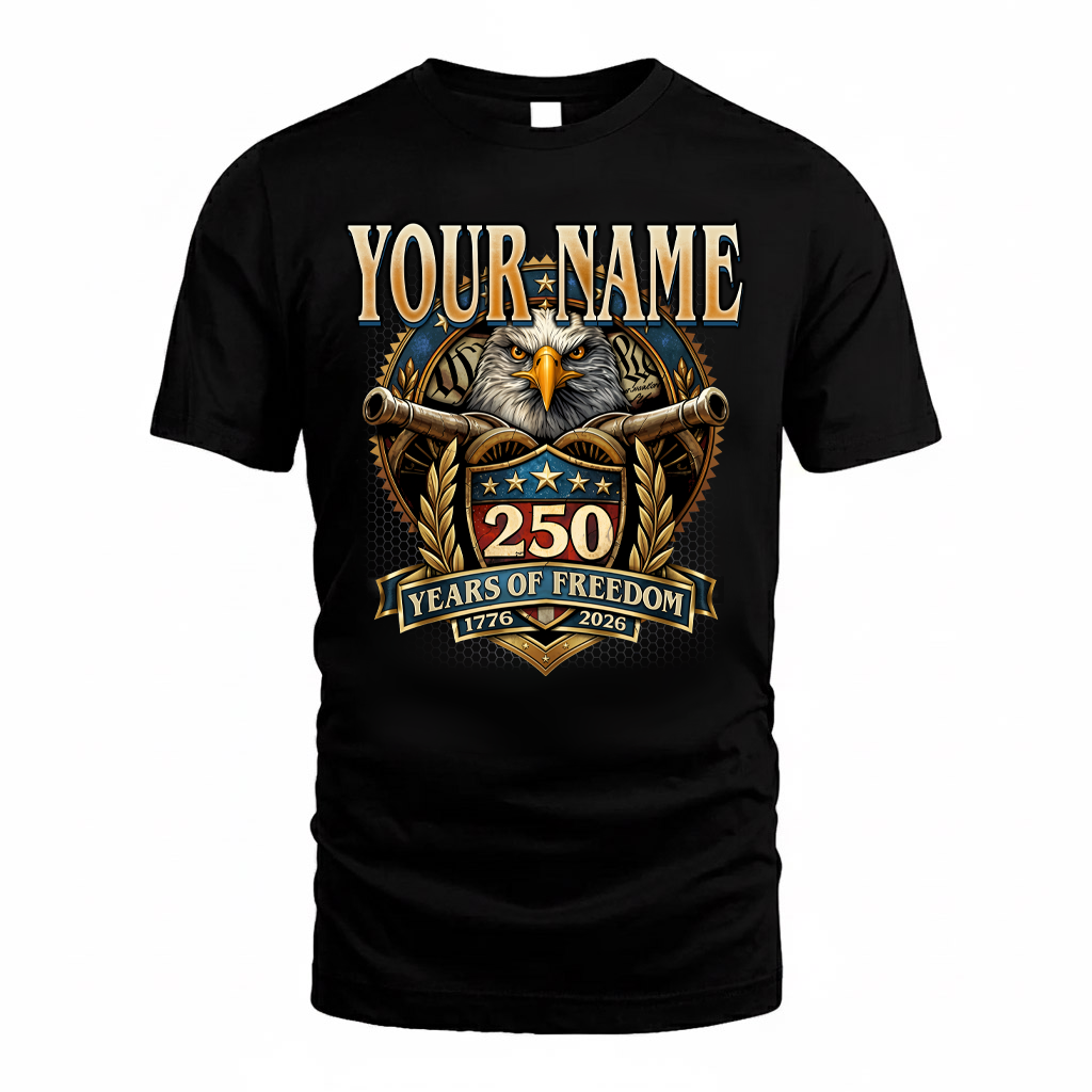 YOUR NAME REVOLUTION-250USA-KTT...250 Years Of Freedom 1776-2026