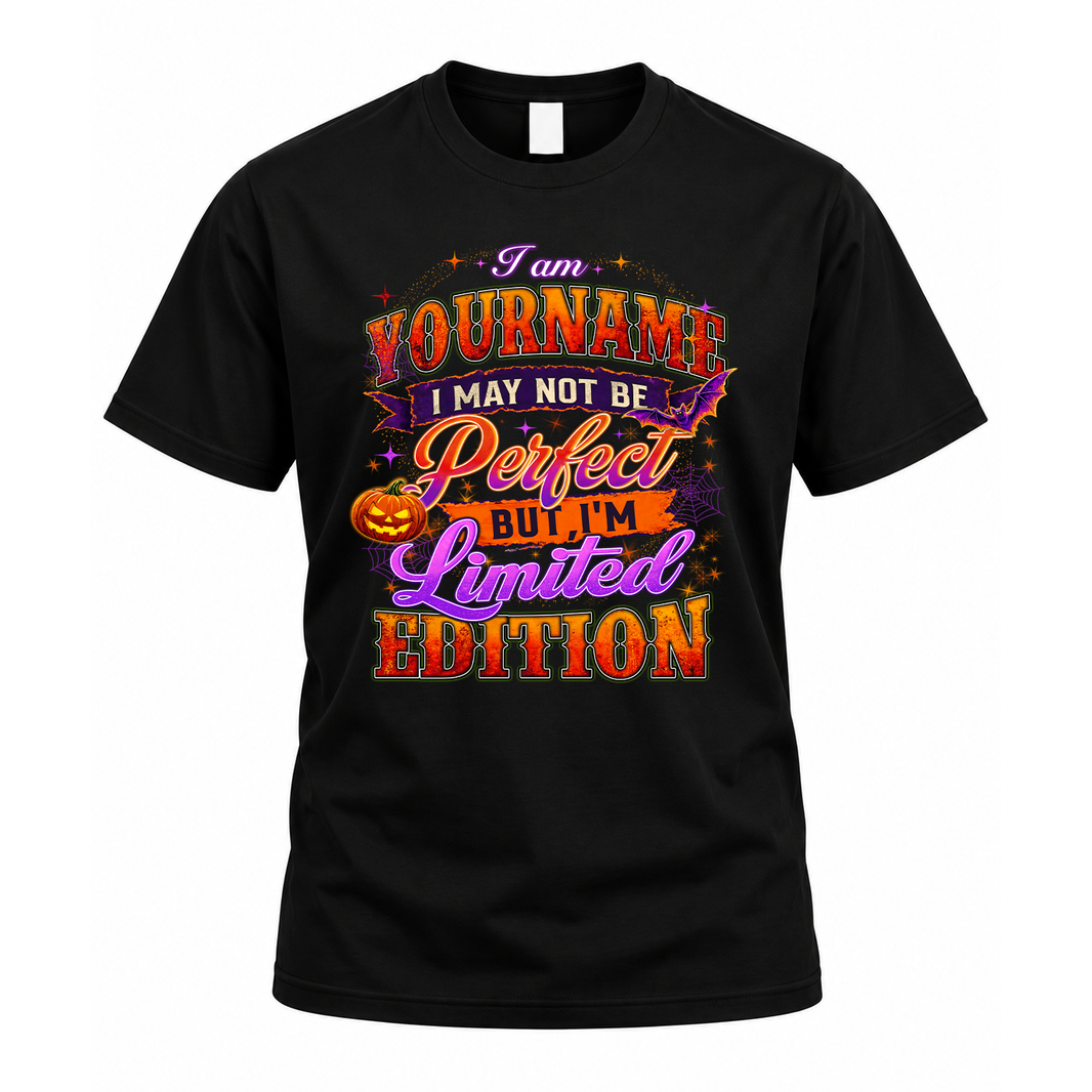 YOUR NAME TT40 Personalized Shirt – I May Not Be Perfect, But I’m Limited Edition