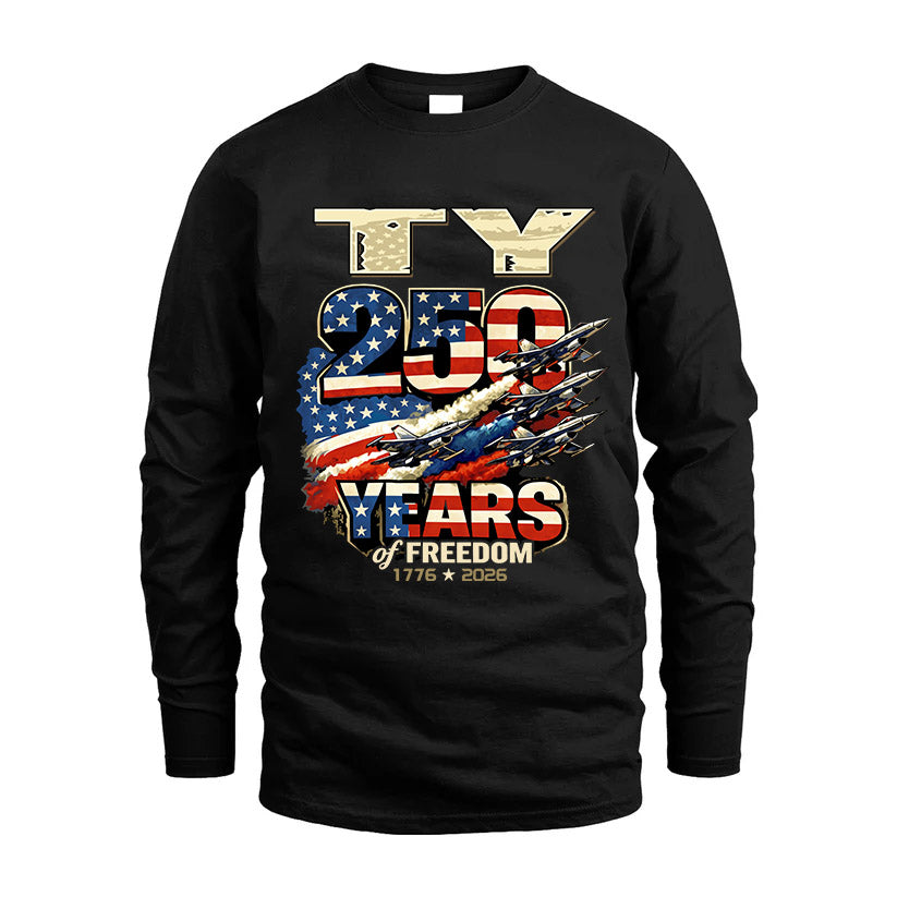 TY 250YEARS-PROUD-250USA...250 Years Of Freedom 1776-2026