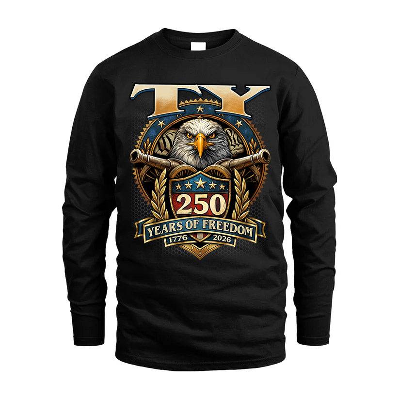 TY REVOLUTION-250USA-KTT...250 Years Of Freedom 1776-2026