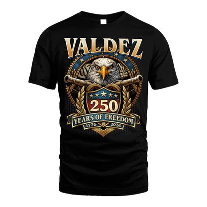 VALDEZ REVOLUTION-250USA-KTT...250 Years Of Freedom 1776-2026