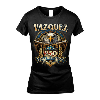 VAZQUEZ REVOLUTION-250USA-KTT...250 Years Of Freedom 1776-2026