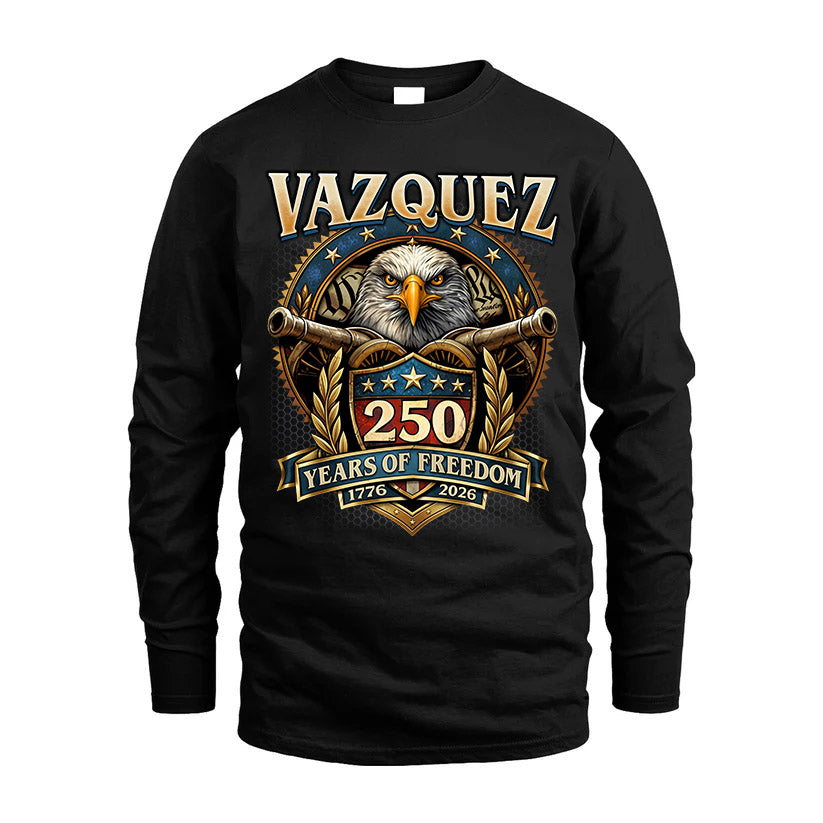 VAZQUEZ REVOLUTION-250USA-KTT...250 Years Of Freedom 1776-2026