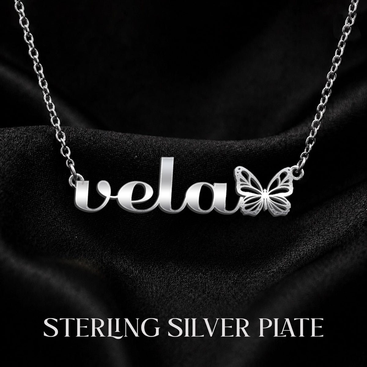 VELA The Classic Personalized Name Necklace