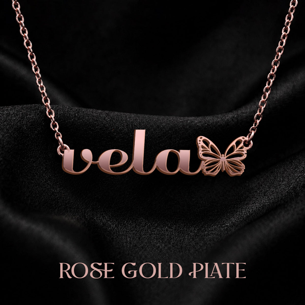 VELA The Classic Personalized Name Necklace