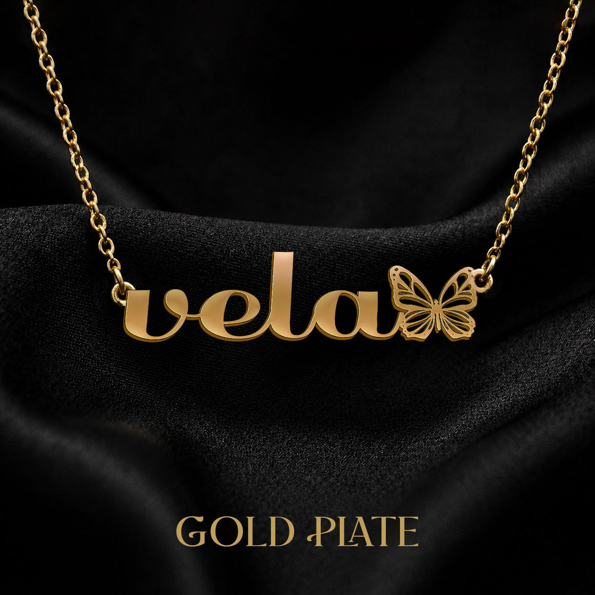 VELA The Classic Personalized Name Necklace