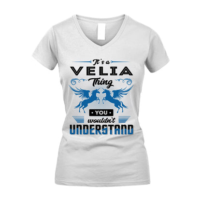 VELIA KTT-TT38 It’s a/an NAME Thing, You Wouldn’t Understand – Personalized Name T-Shirt