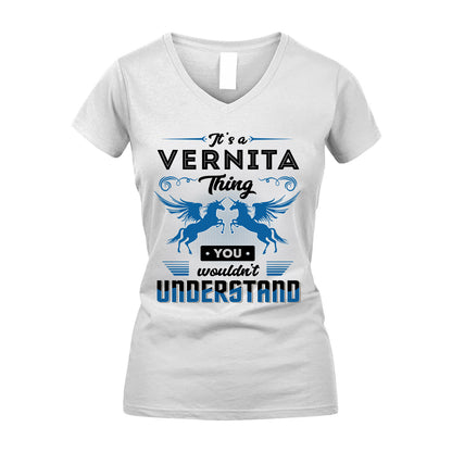 VERNITA KTT-TT38 It’s a/an NAME Thing, You Wouldn’t Understand – Personalized Name T-Shirt