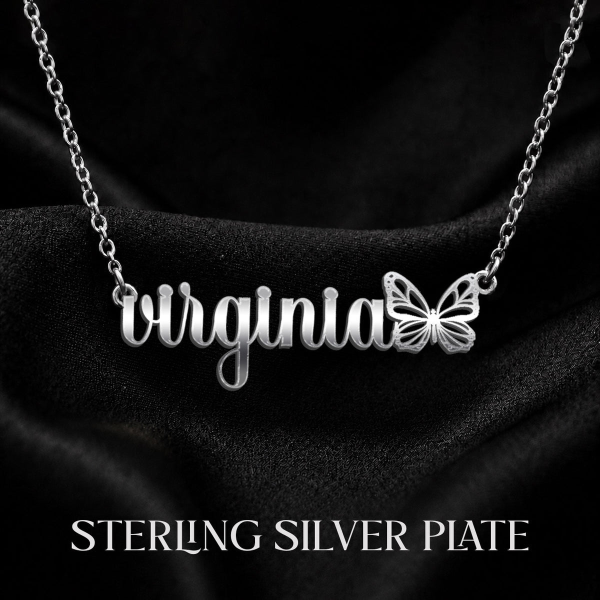 VIRGINIA The Classic Personalized Name Necklace