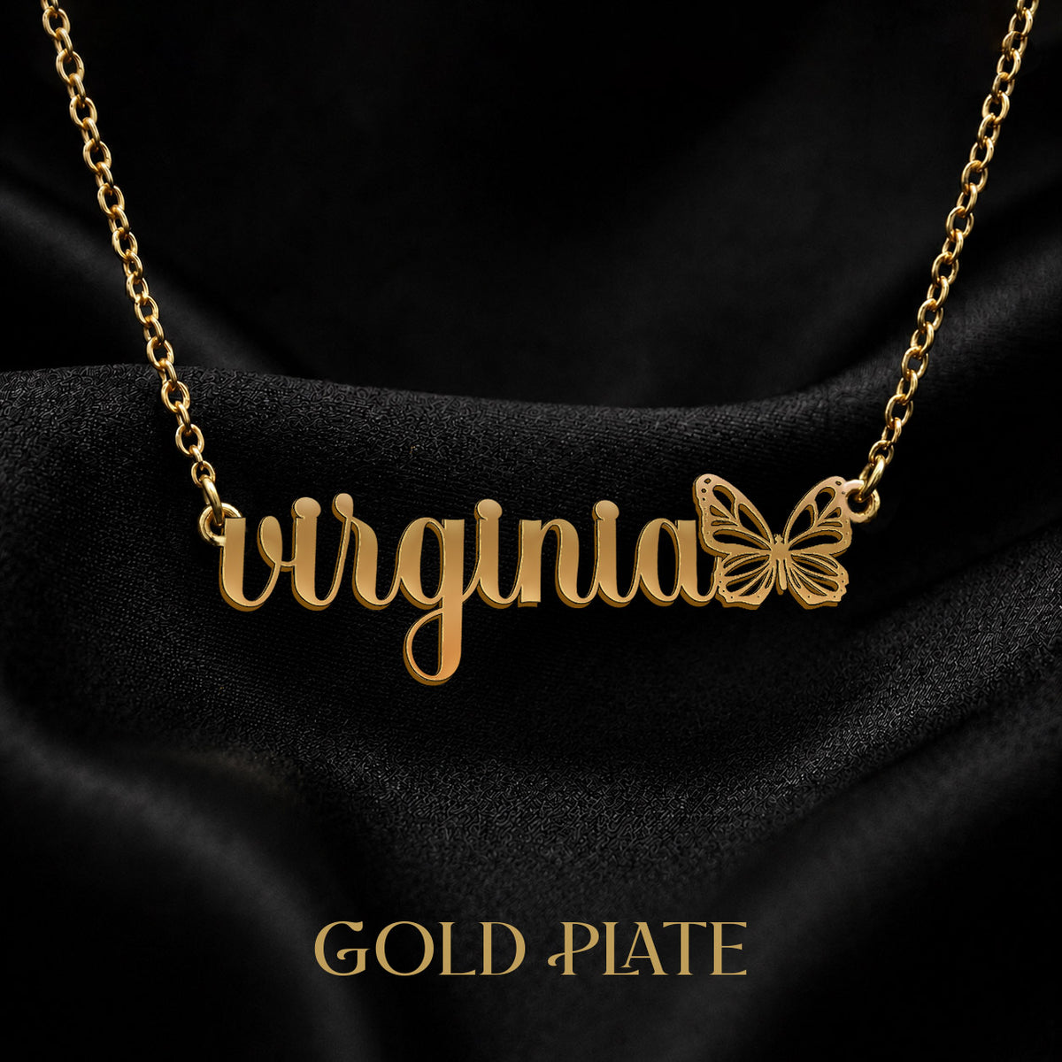 VIRGINIA The Classic Personalized Name Necklace