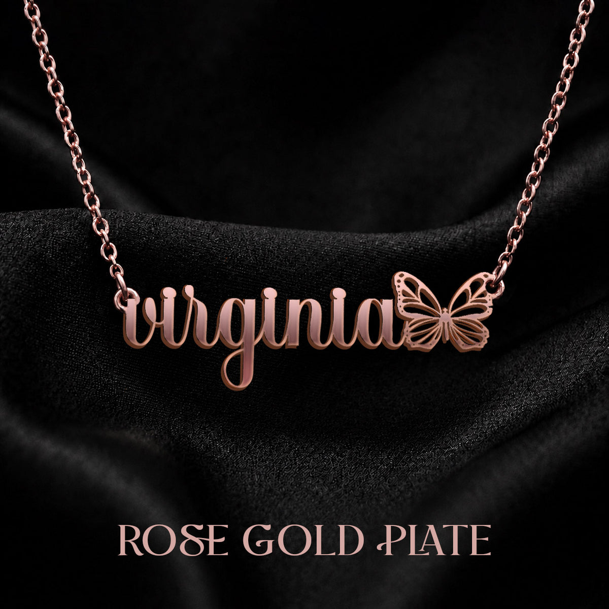 VIRGINIA The Classic Personalized Name Necklace