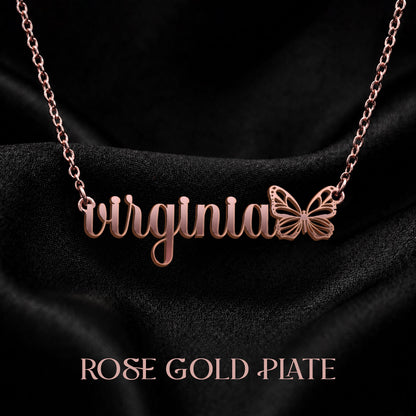 VIRGINIA The Classic Personalized Name Necklace