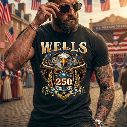 WELLS REVOLUTION-250USA-KTT...250 Years Of Freedom 1776-2026