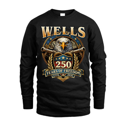 WELLS REVOLUTION-250USA-KTT...250 Years Of Freedom 1776-2026
