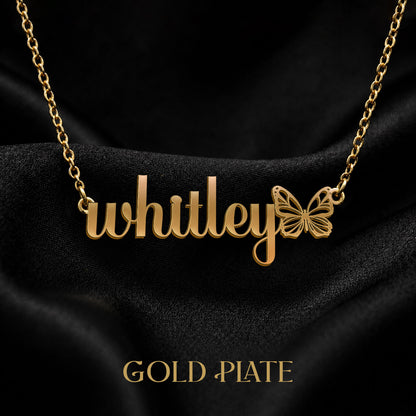 WHITLEY The Classic Personalized Name Necklace