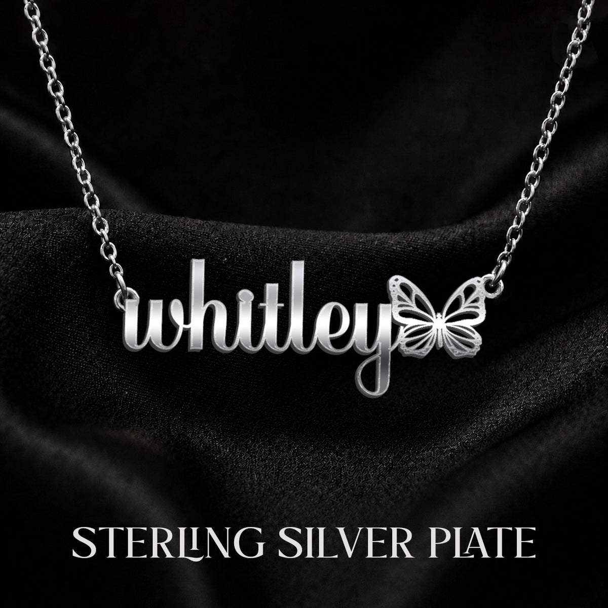 WHITLEY The Classic Personalized Name Necklace
