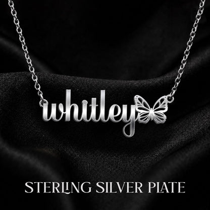 WHITLEY The Classic Personalized Name Necklace