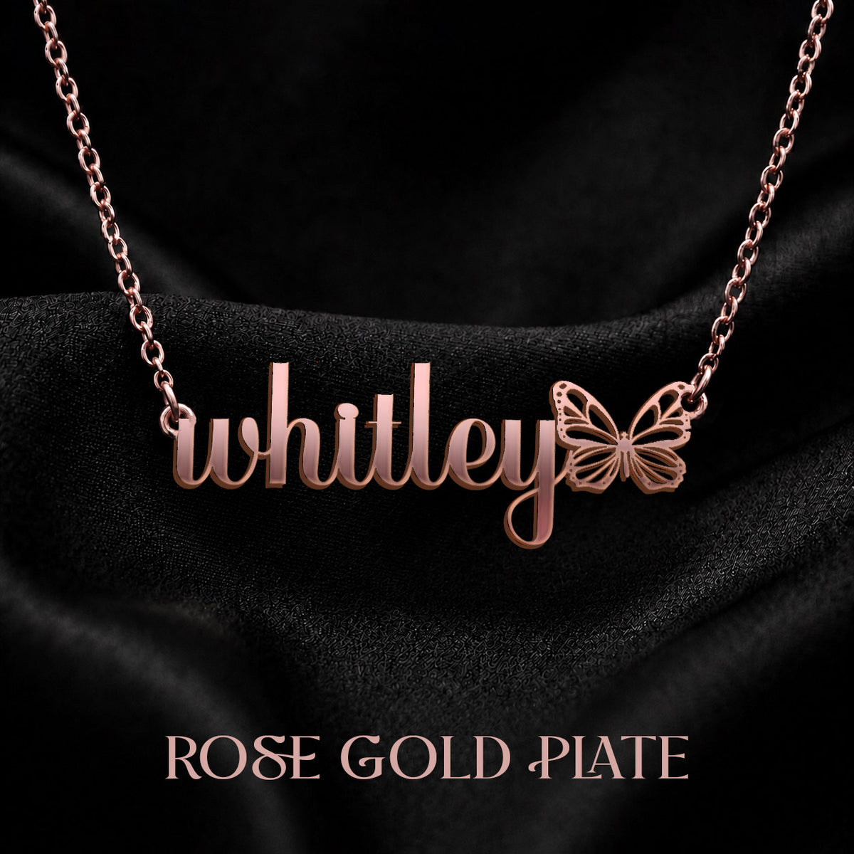 WHITLEY The Classic Personalized Name Necklace