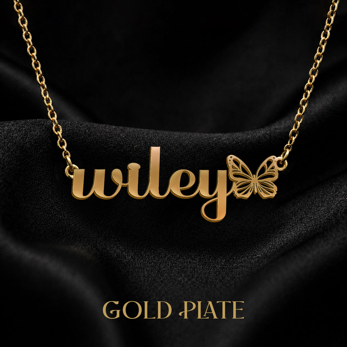 WILEY The Classic Personalized Name Necklace