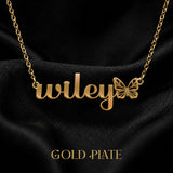 WILEY The Classic Personalized Name Necklace