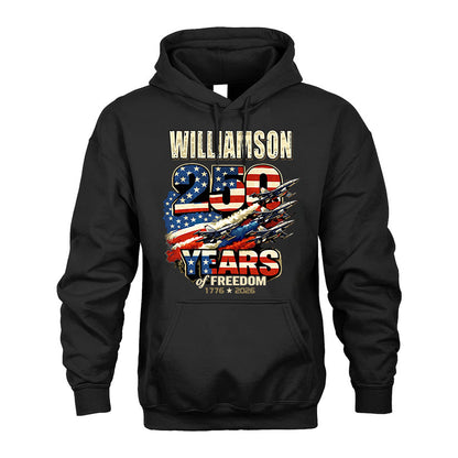 WILLIAMSON 250YEARS-PROUD-250USA...250 Years Of Freedom 1776-2026