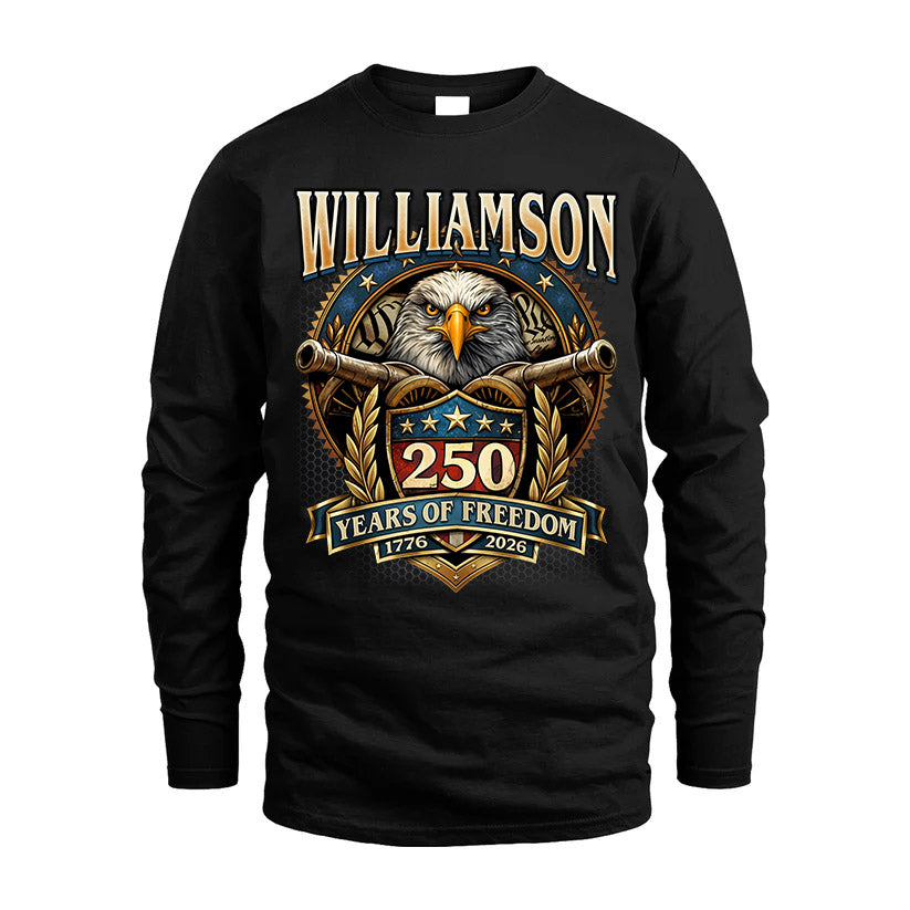 WILLIAMSON REVOLUTION-250USA-KTT...250 Years Of Freedom 1776-2026