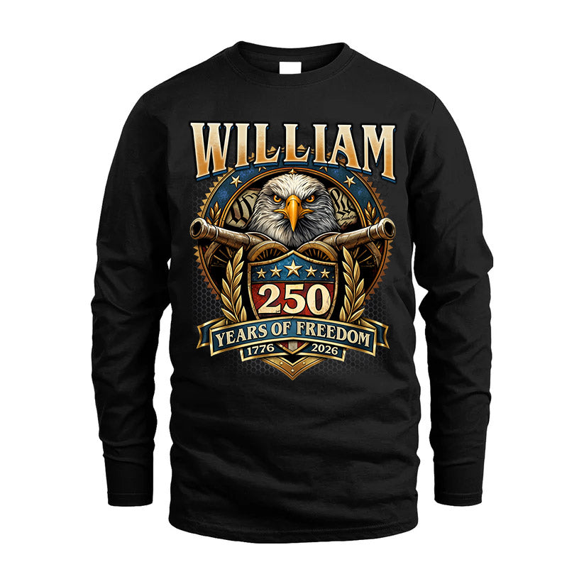 WILLIAM REVOLUTION-250USA-KTT...250 Years Of Freedom 1776-2026