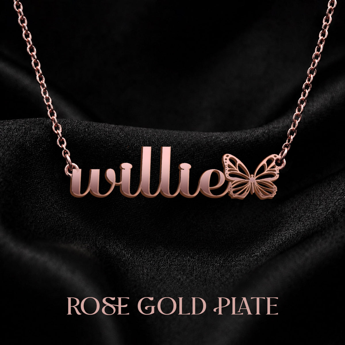 WILLIE The Classic Personalized Name Necklace