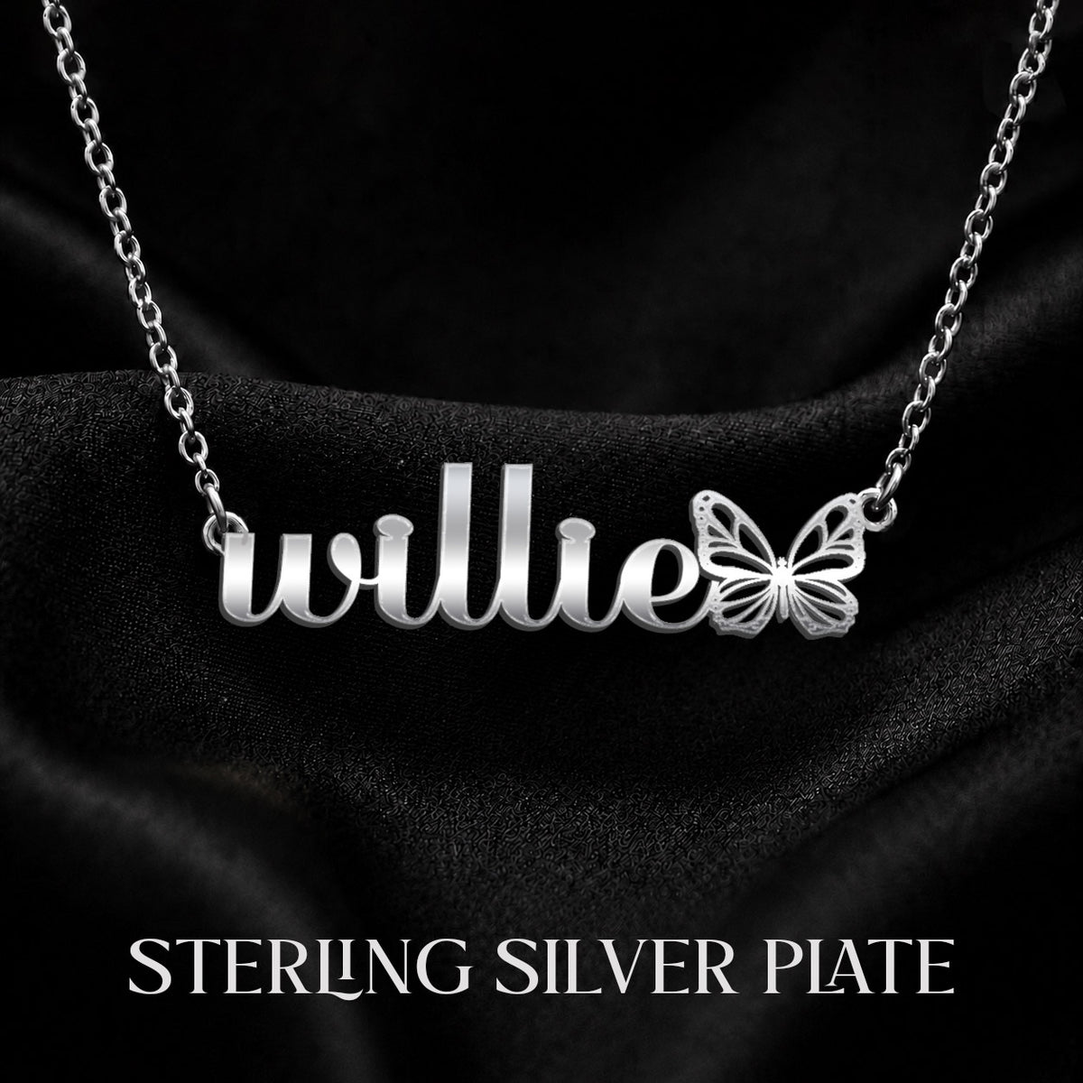 WILLIE The Classic Personalized Name Necklace