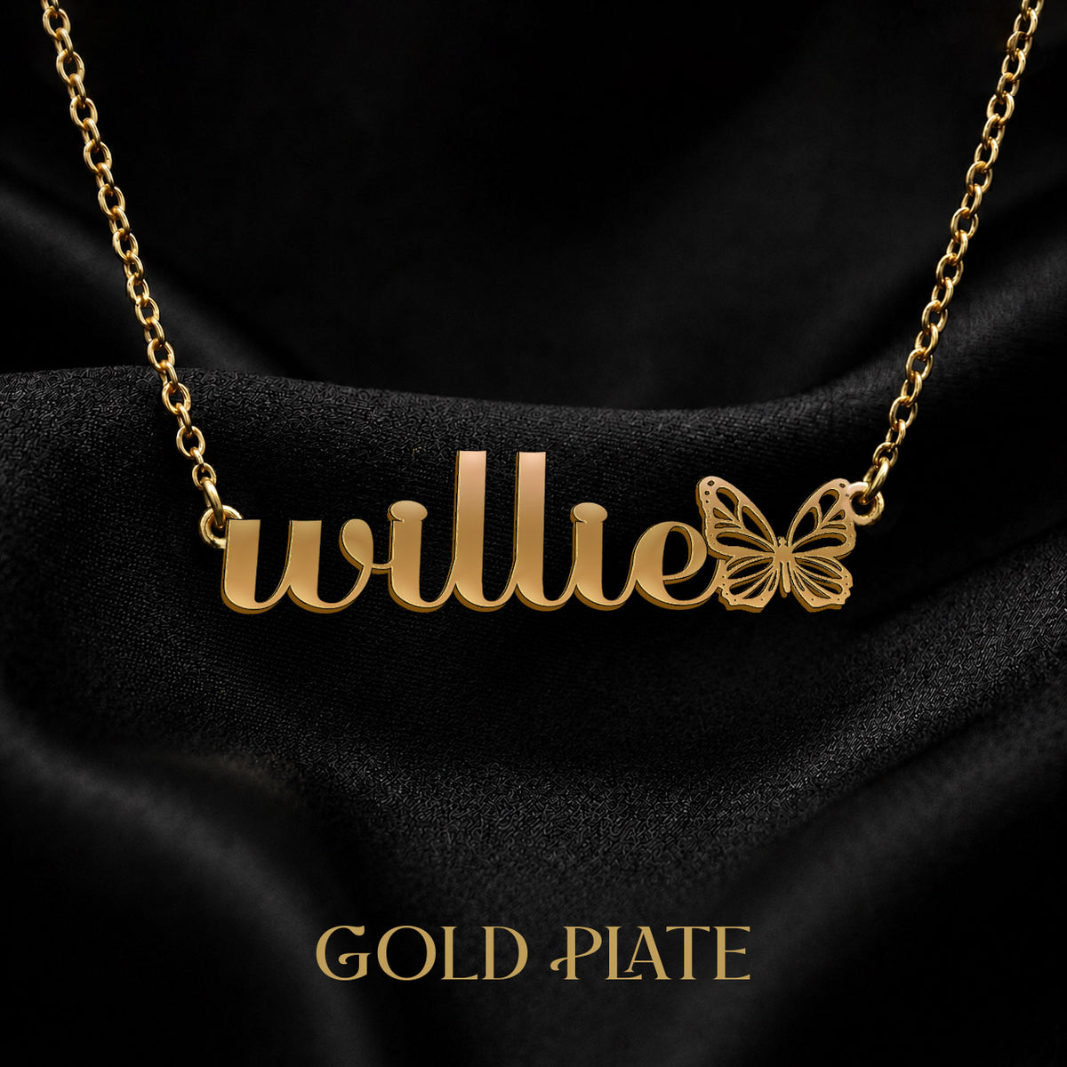 WILLIE The Classic Personalized Name Necklace