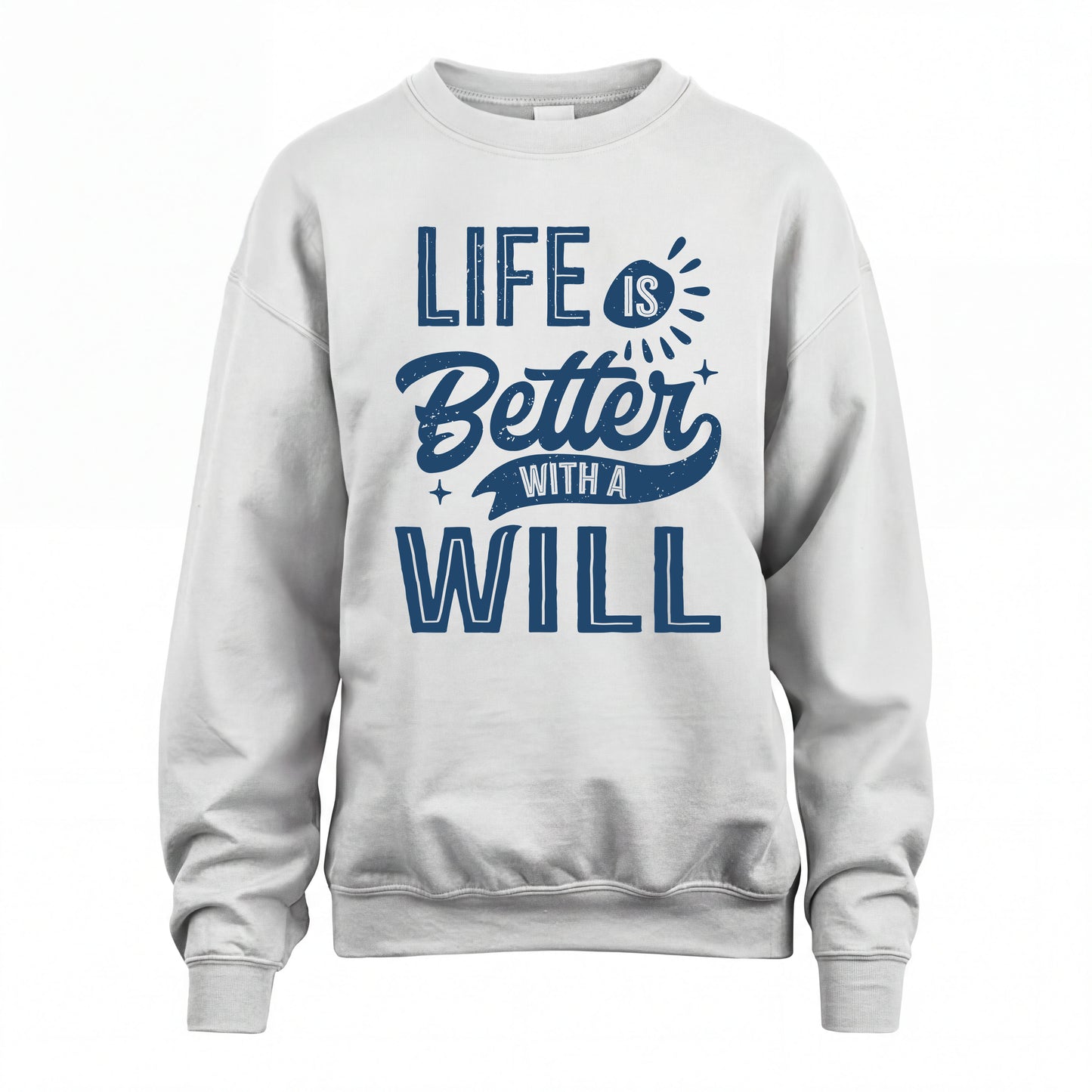 WILL HH88-K2–Personalized Name Quote T-Shirt Life Is Better With Unisex Gift