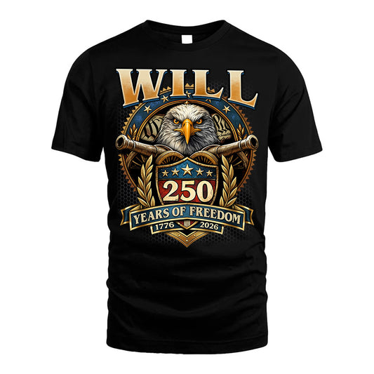 WILL REVOLUTION-250USA-KTT...250 Years Of Freedom 1776-2026