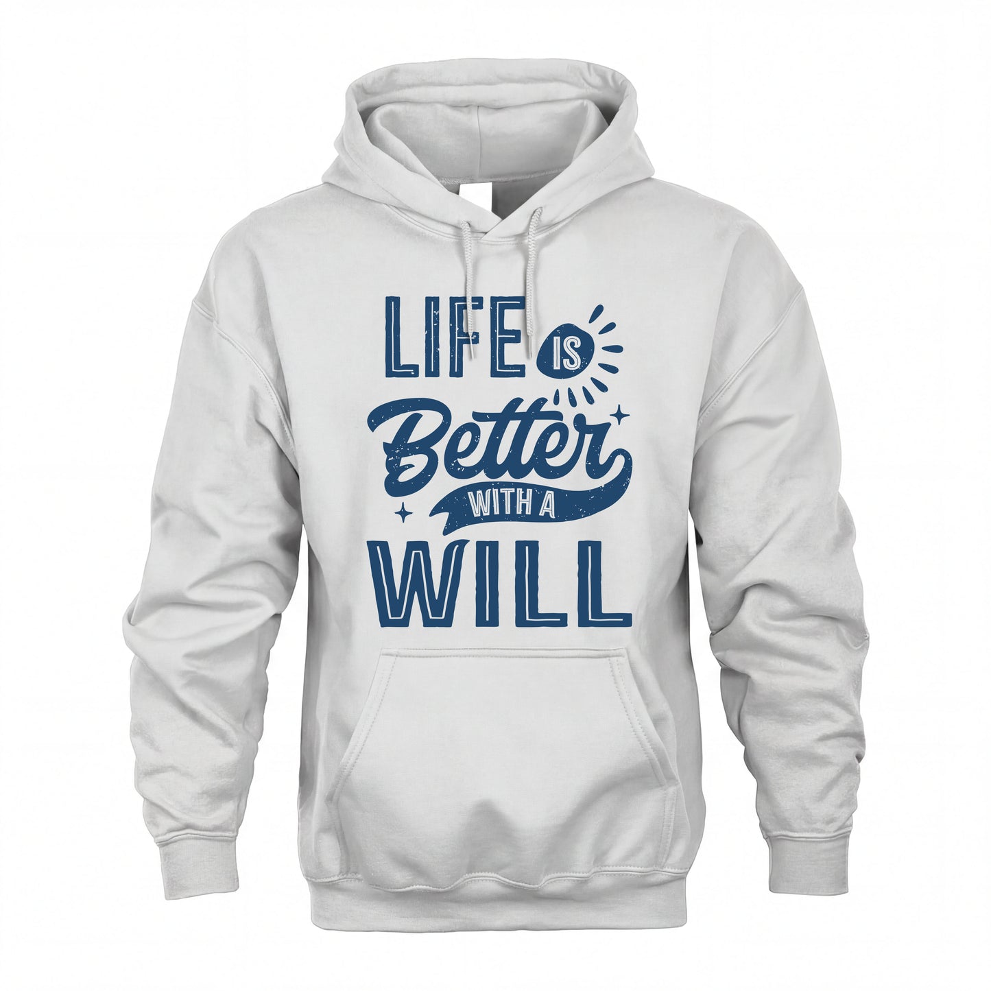 WILL HH88-K2–Personalized Name Quote T-Shirt Life Is Better With Unisex Gift