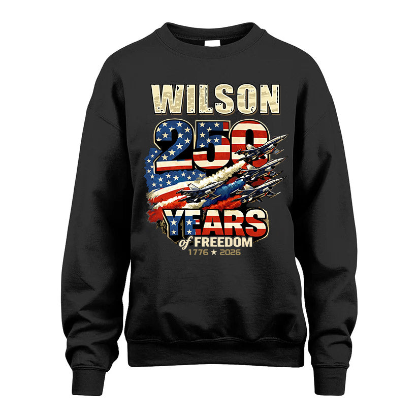 WILSON 250YEARS-PROUD-250USA...250 Years Of Freedom 1776-2026