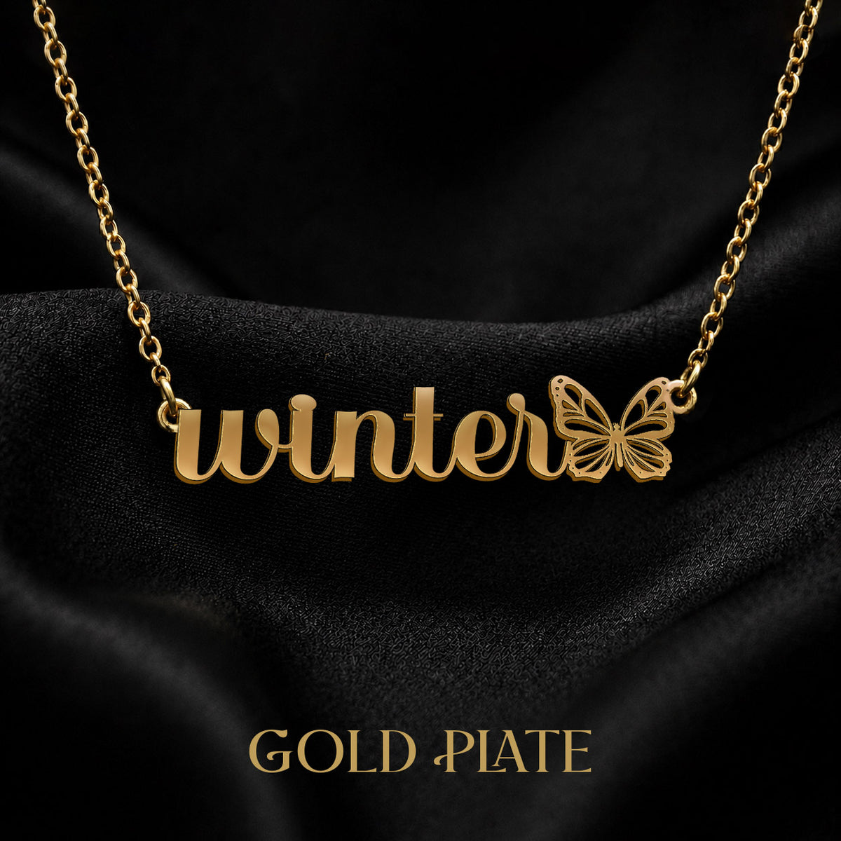 WINTER The Classic Personalized Name Necklace