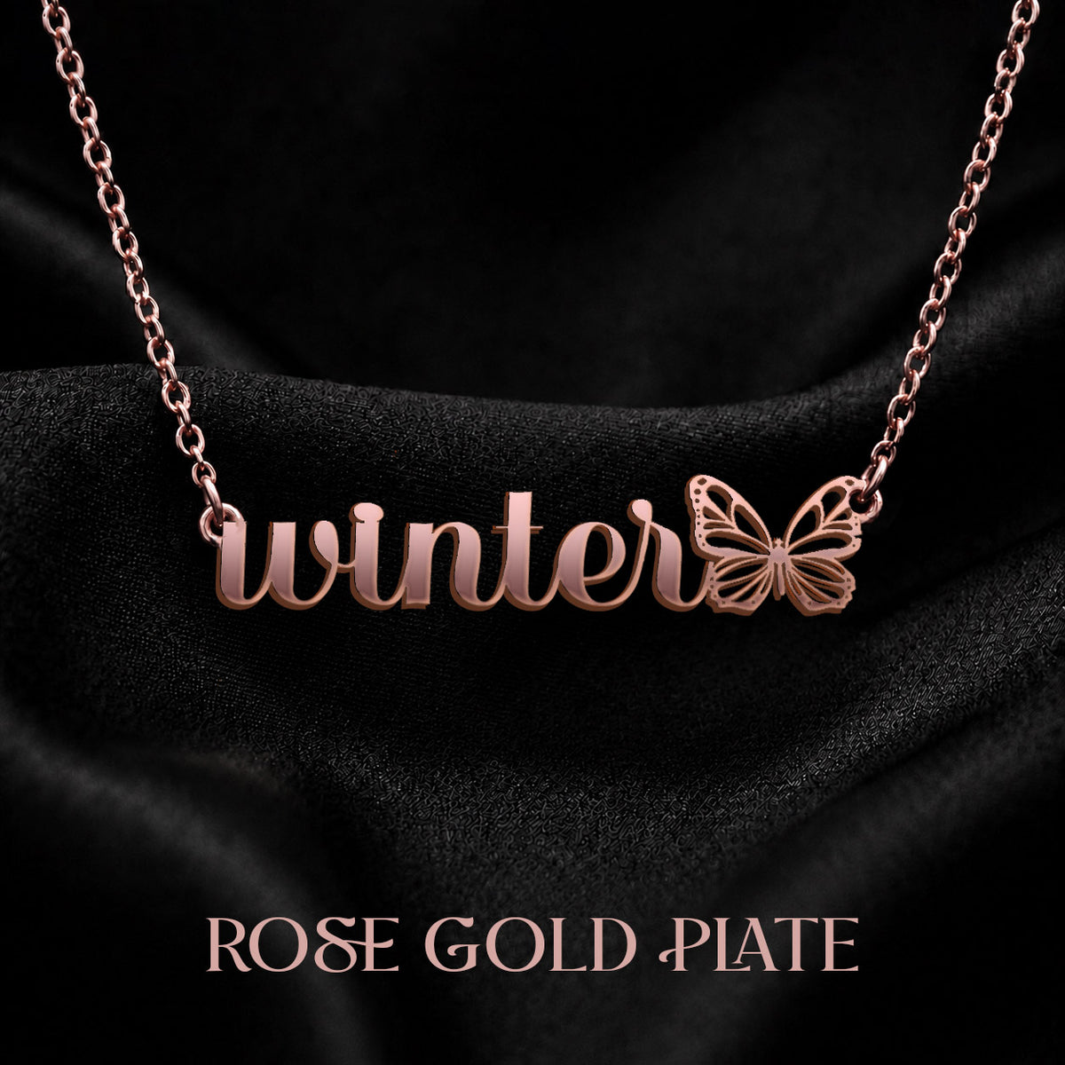 WINTER The Classic Personalized Name Necklace
